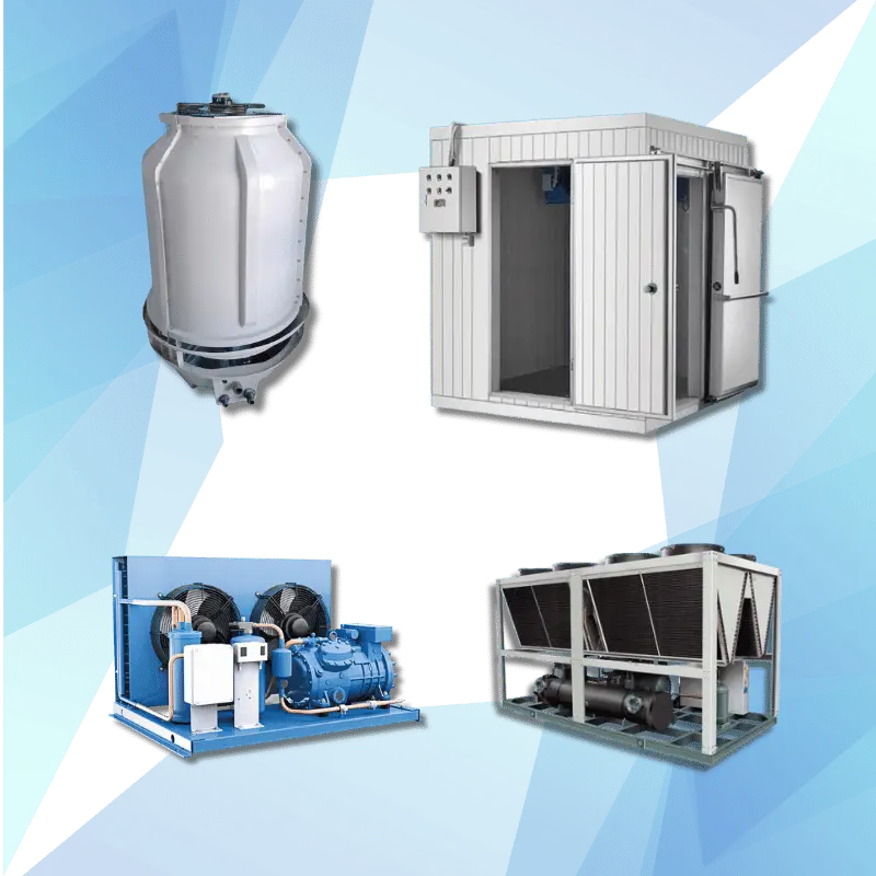 Industrial cooling Supply and maintenance of industrial refrigeration equipment in Egypt